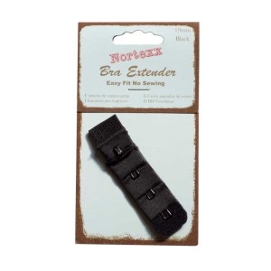 norex 19mm blk bra